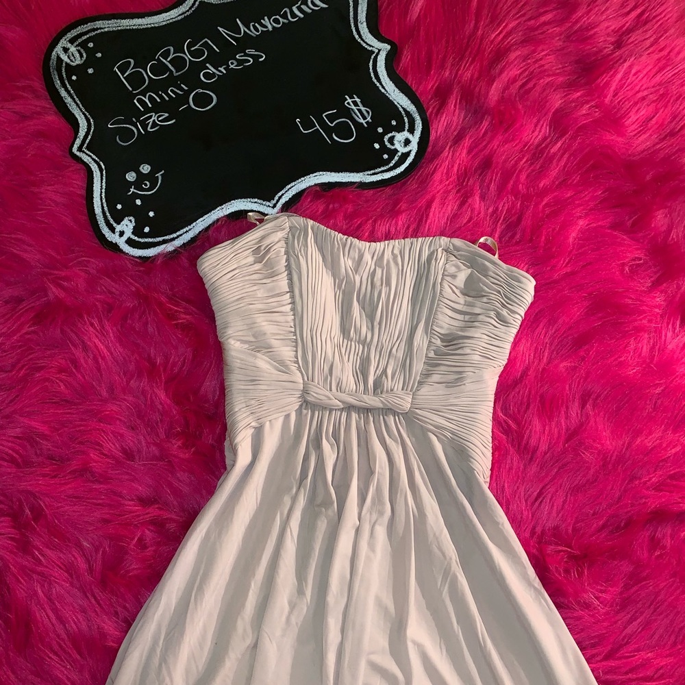Cute white mini dress
